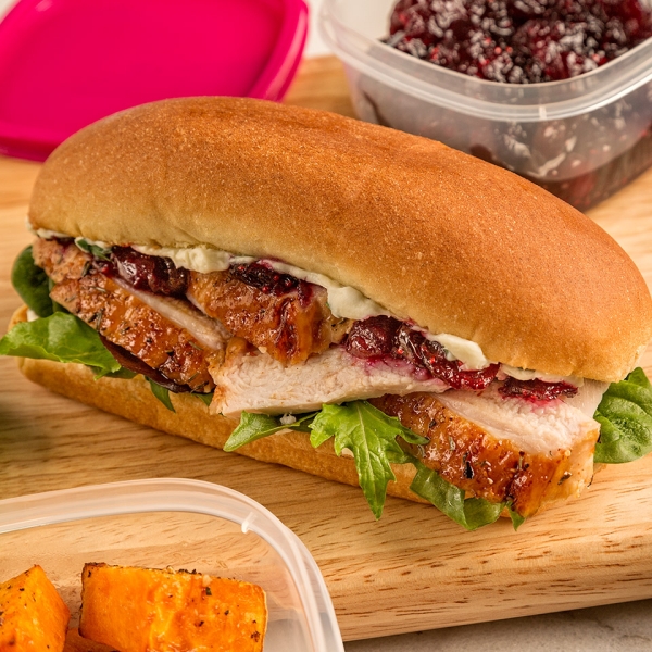 Holiday Leftovers Sandwich