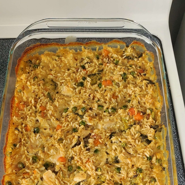 Mamaw's Chicken and Rice Casserole