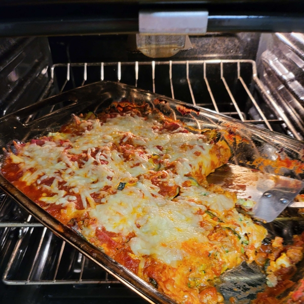 Zucchini Lasagna Rolls