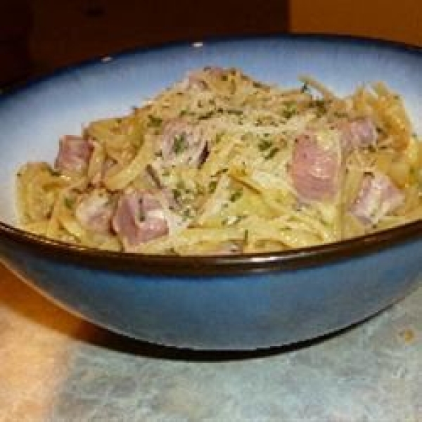 Creamy Zucchini with Linguine