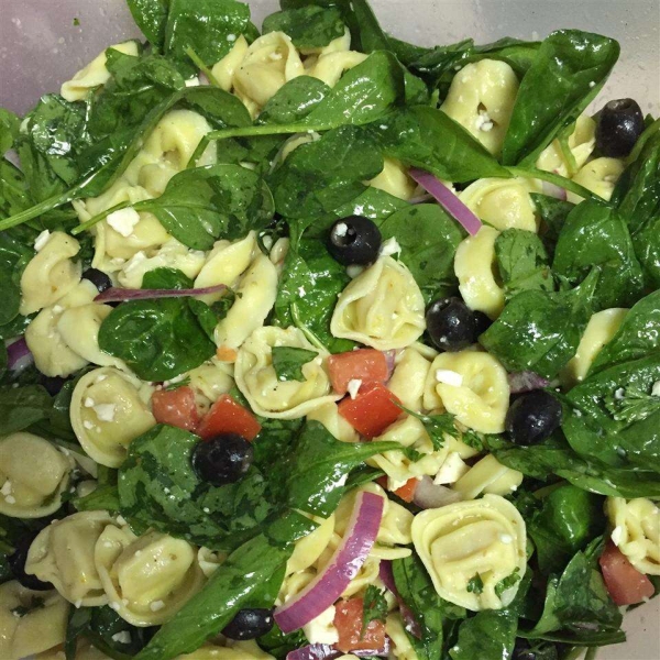Ali's Greek Tortellini Salad