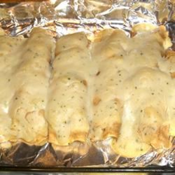 Chicken or Turkey Crepes with Tarragon