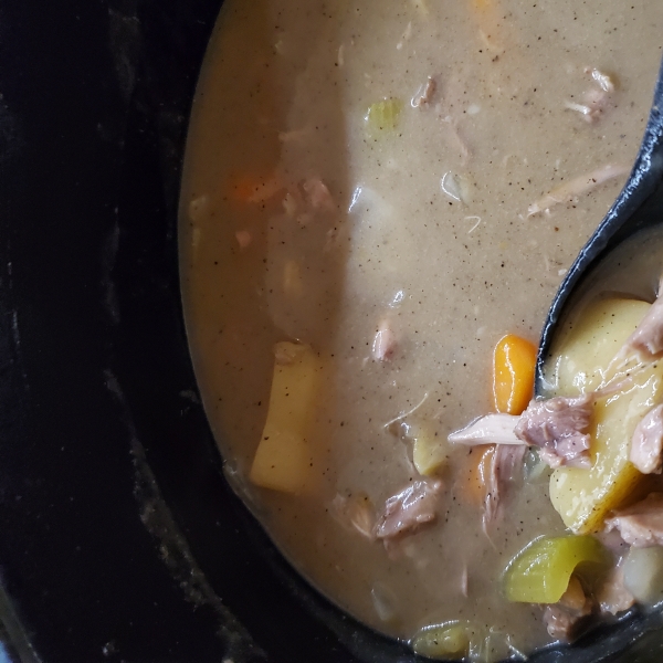 Slow Cooker Squirrel and Veggies