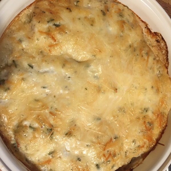 Mayo Parmesan Chicken with Rice