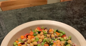 Chickpea and Edamame Salad