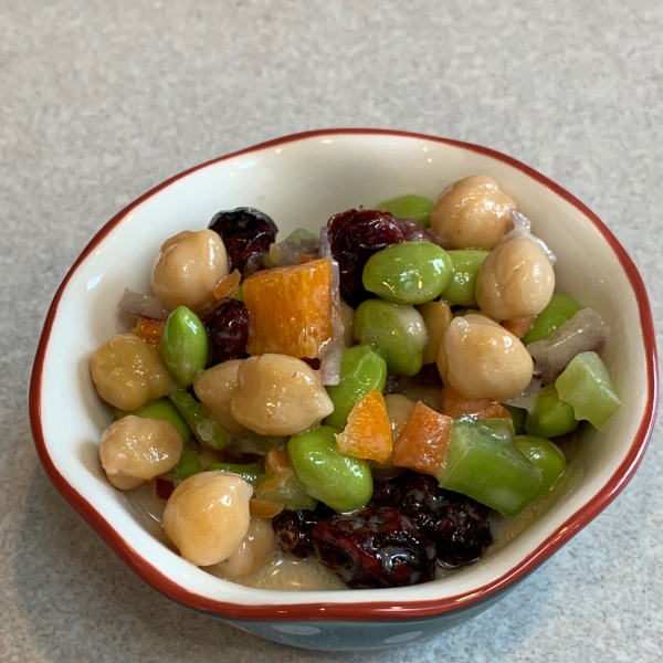 Chickpea and Edamame Salad