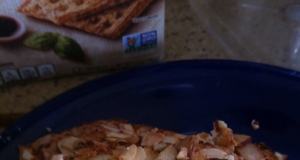 Angel Food Cake with Toasted Almonds
