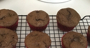 Fudgy Chocolate Chip Muffins