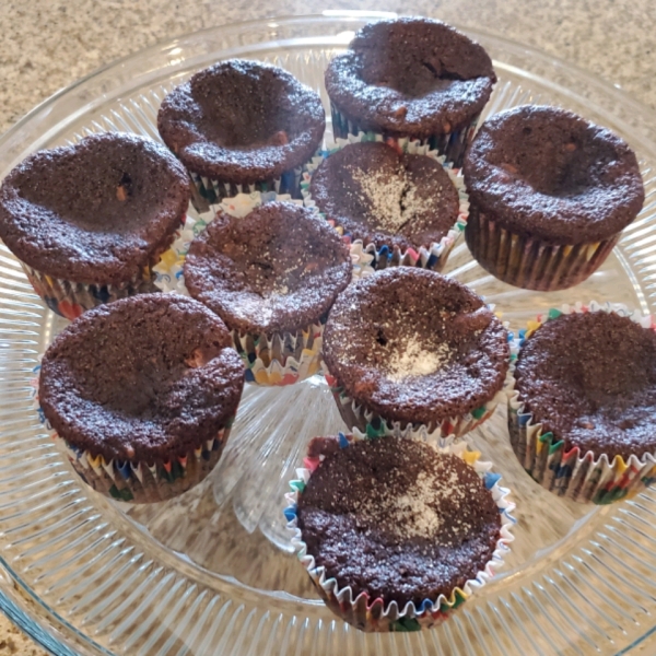 Fudgy Chocolate Chip Muffins
