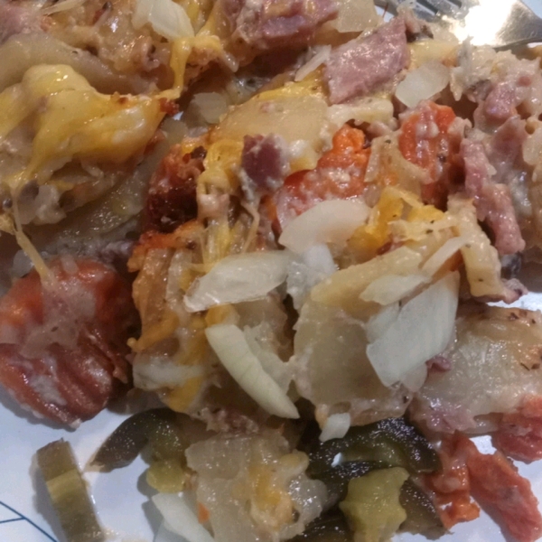 Grandma's Ham Casserole