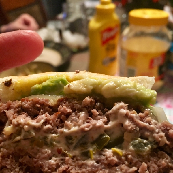 Cream Cheese-Jalapeno Hamburgers