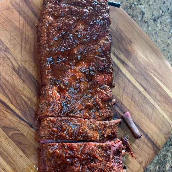 Not-Your-Everyday Smoked Pork Spare Ribs