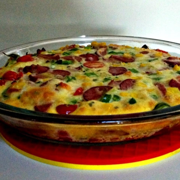Smoked Sausage Frittata