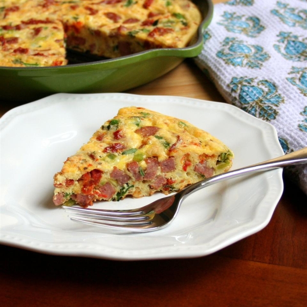 Smoked Sausage Frittata