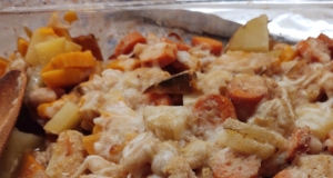 Baked Yam and Potato Casserole