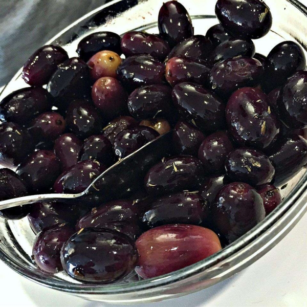 Balsamic Roasted Grapes