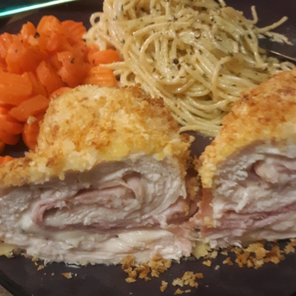 Air Fryer Chicken Cordon Bleu