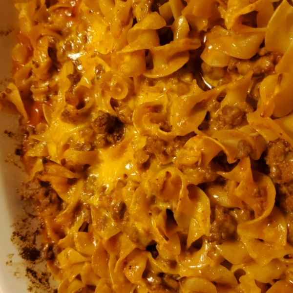 NO YOLKS® Beef Noodle Casserole