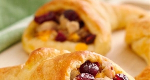 Sausage-Stuffed Crescent Cornucopias