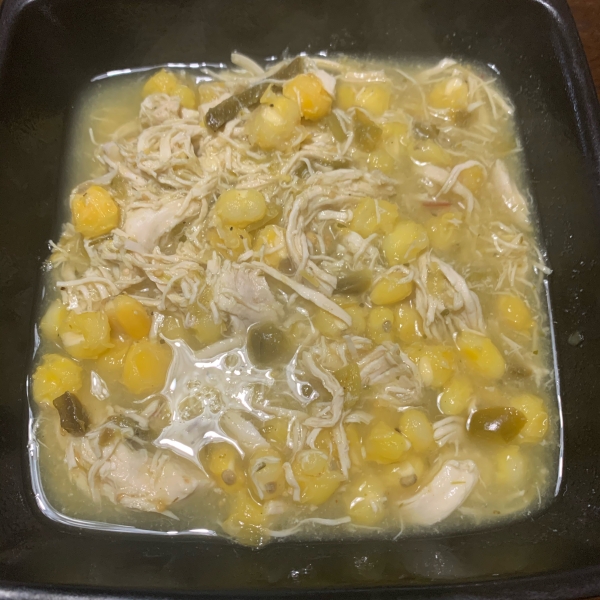 Green Chile Posole (Low-Fat)