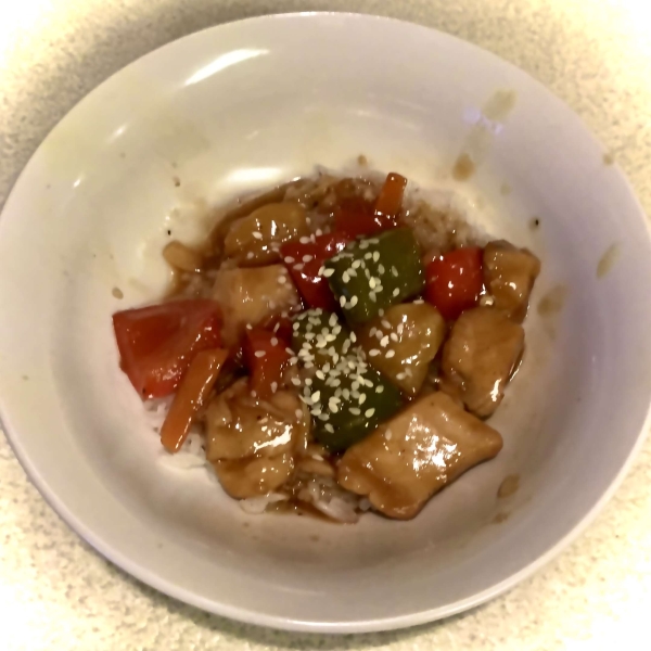 Sweet and Sour Chicken Stir Fry