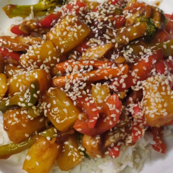 Sweet and Sour Chicken Stir Fry