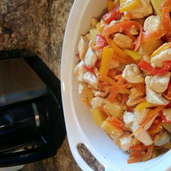 Sweet and Sour Chicken Stir Fry