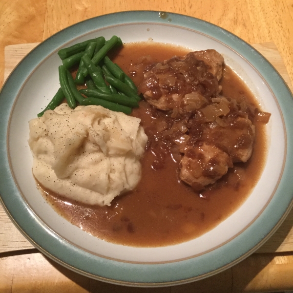 Sweet Onion Pork Medallions