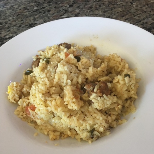 Slow Cooker Pseudo Paella