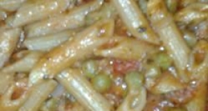 Cheesy Pea Pasta