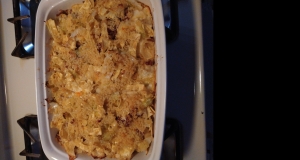 Cheesy Pierogi Casserole