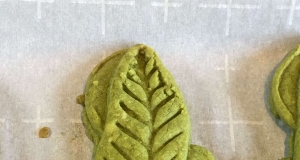 Green Tea Shortbread Cookies