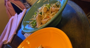 Chicken Lo Mein with Broccoli