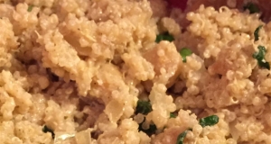 Chickpea and Quinoa Salad with Lemon and Tahini