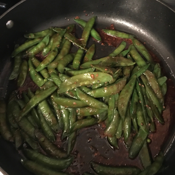 Stir Fried Sugar Snap Peas