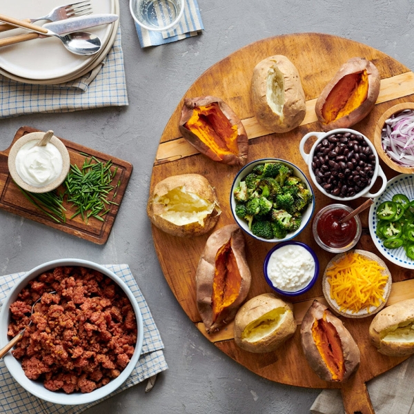 Veggie Loaded Baked Potato Board