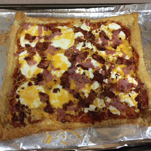 Puff Pastry Pizza