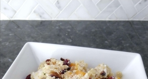 Quinoa with Butternut Squash, Chicken, and Goat Cheese