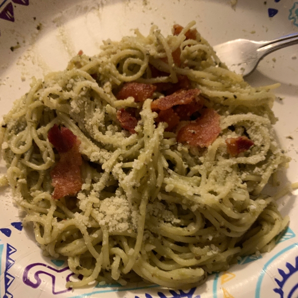 Bacon Avocado Pasta