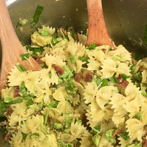 Bacon Avocado Pasta