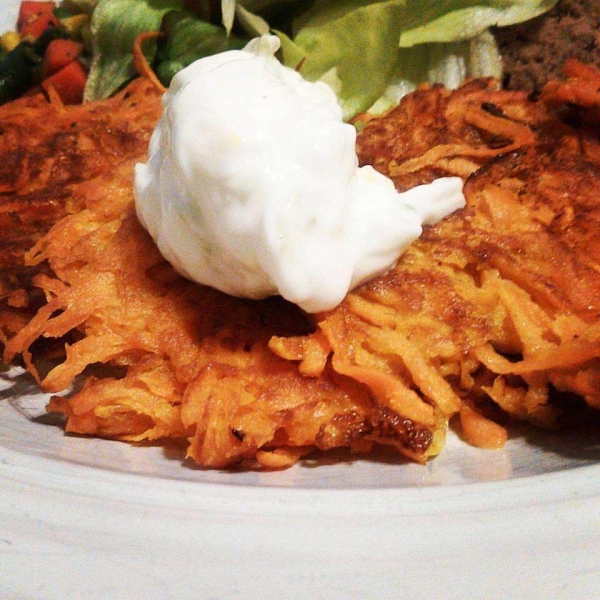 Sweet Potato Latkes