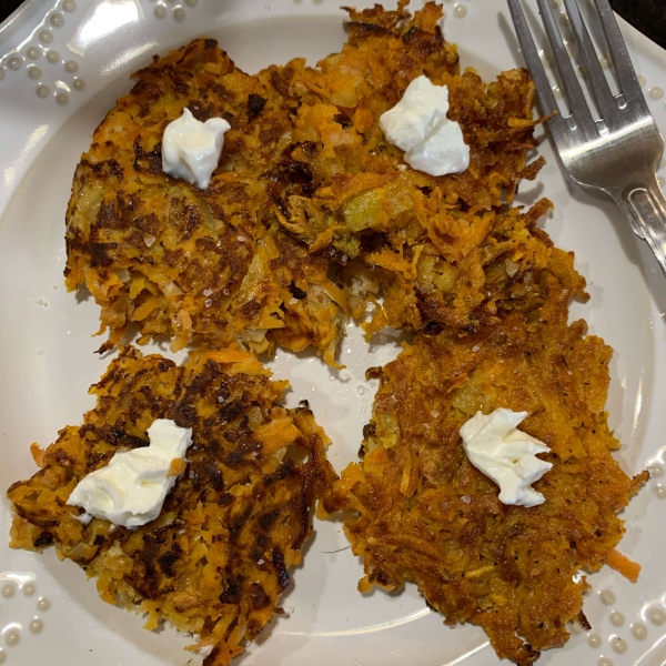 Sweet Potato Latkes