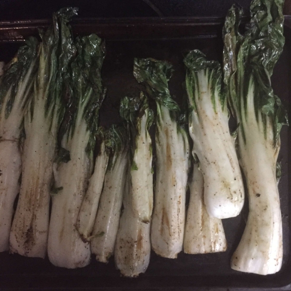 Grilled Bok Choy