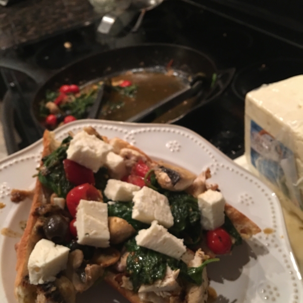 Chicken and Sun-Dried Tomato Bruschetta