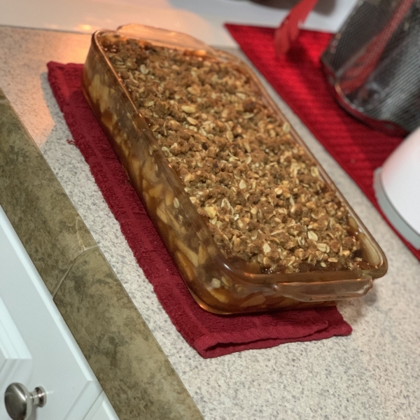 Nutty Apple Crisp