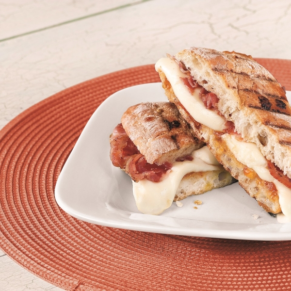 Pancetta Fresh Mozzarella Panini