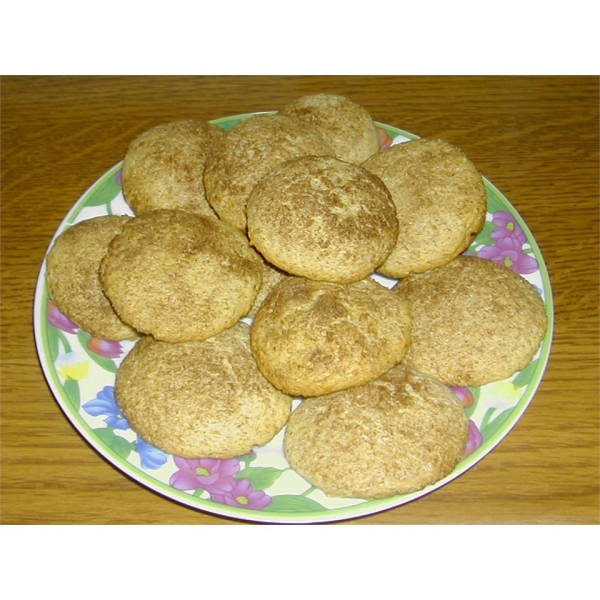 Soft Whole Wheat Sugar Cookies