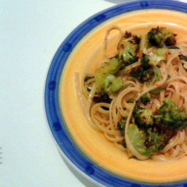 Spicy Pasta with Broccoli, Anchovy, and Garlic