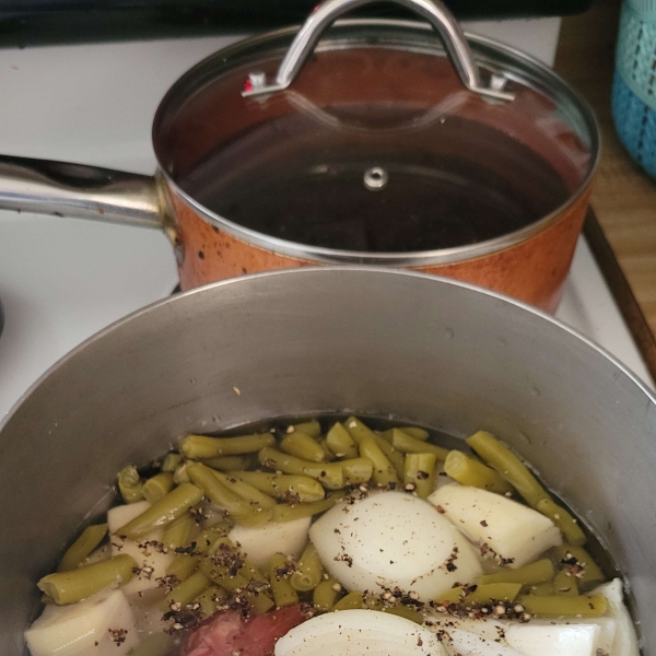 Crazy-Simple Cottage Ham, Potatoes, and Green Beans