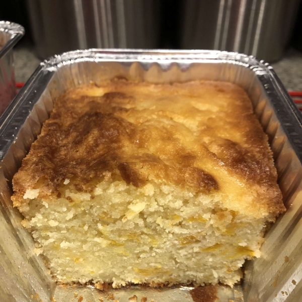 Moist Peach Pound Cake